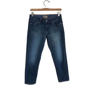 Paige Roxie Capri Jeans Blue Medium Wash Size 27